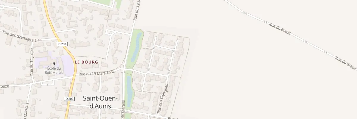 Plan du 23 Rue des Cigognes à Saint-Ouen-d’Aunis