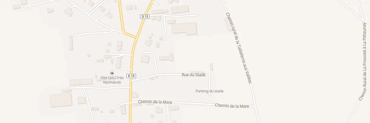 Plan du 3 Rue du Stade à Domjean
