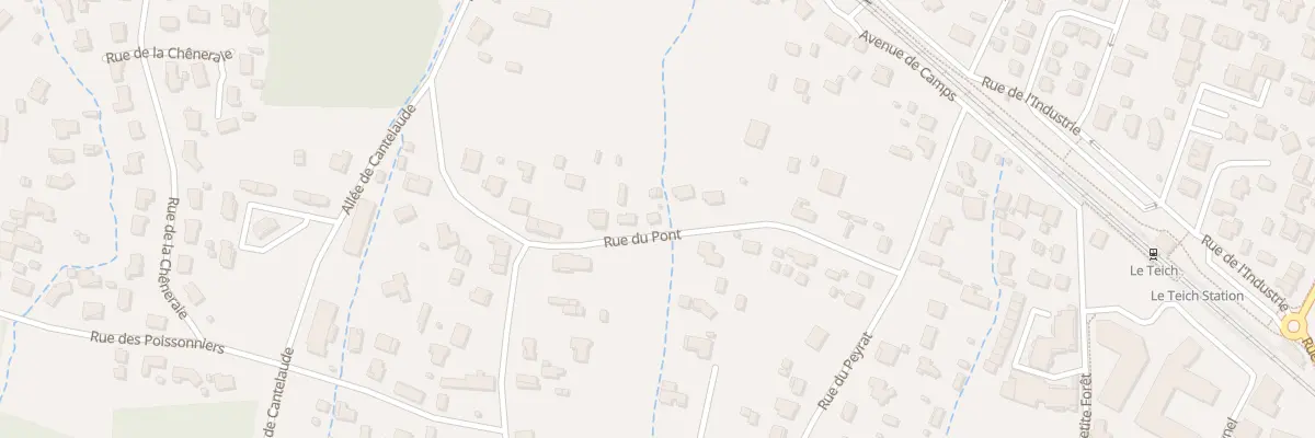 Plan du 8 Rue du Pont au Teich