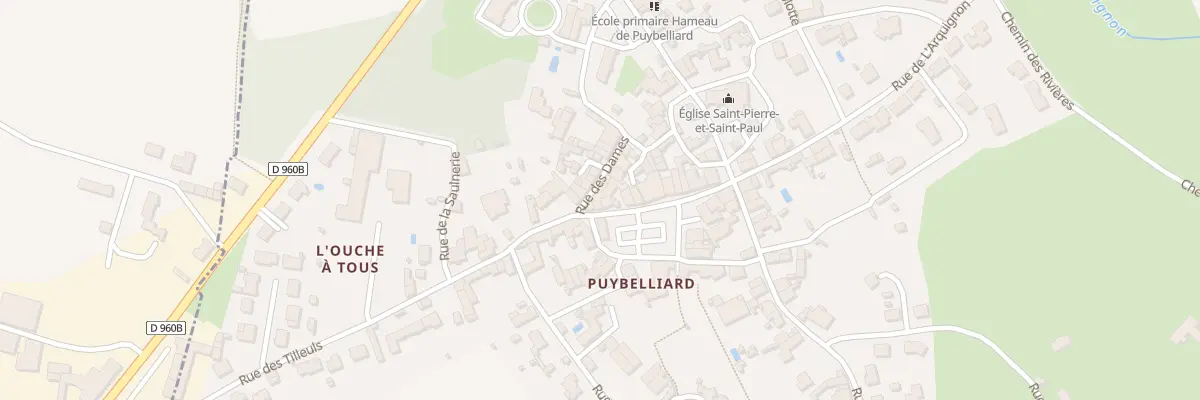 Plan du 3 Pl de la Mairie de Puybelliar à Chantonnay