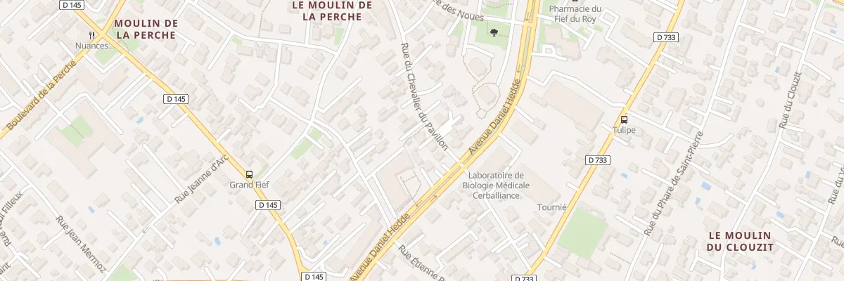 Plan du 26 Rue Chevalier du Pavillon à Royan