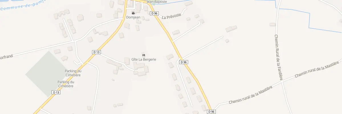 Plan du 2 Lot Les Charmilles à Domjean