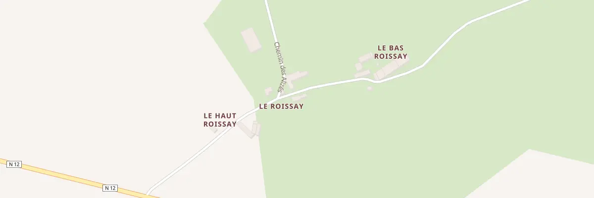 Plan du 5170 Roissay à La Pellerine