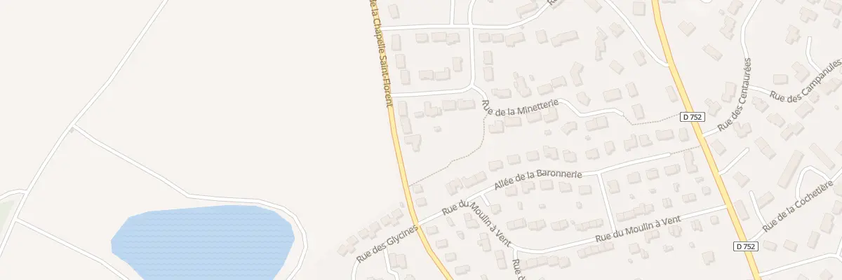 Plan du 54 Rue de la Chapelle à Montrevault-sur-Èvre