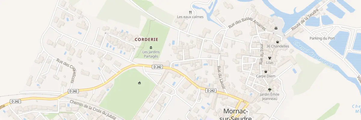 Plan du 25 Rue des Basses Amarres à Mornac-sur-Seudre