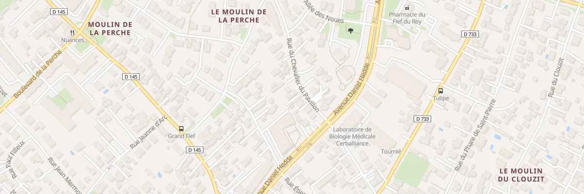 Plan du 28B Rue Chevalier du Pavillon à Royan