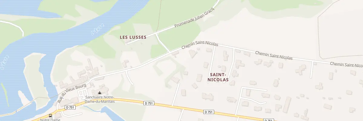 Plan du 50 Che Saint Nicolas (St Florent à Mauges-sur-Loire