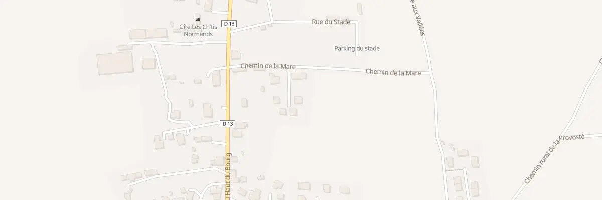 Plan du 1 Che de la Mare à Domjean