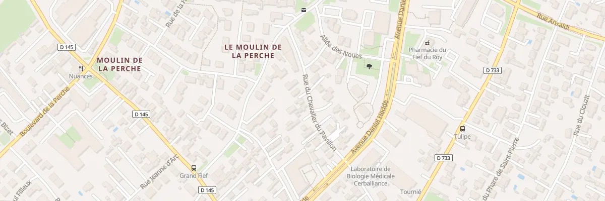 Plan du 36B Rue Chevalier du Pavillon à Royan