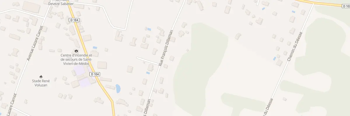 Plan du 36B Rue Francois Dilleman à Saint-Vivien-de-Médoc