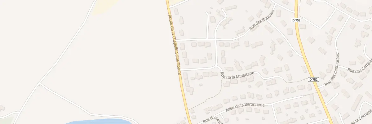 Plan du 60 Rue de la Chapelle à Montrevault-sur-Èvre