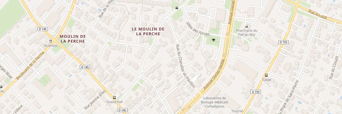 Plan du 38 Rue Chevalier du Pavillon à Royan
