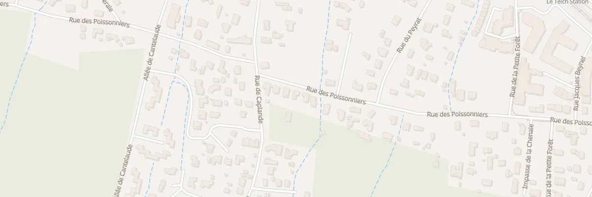 Plan du 53T Rue des Poissonniers au Teich