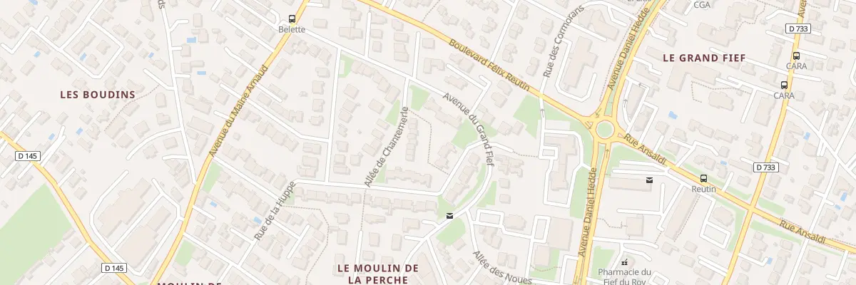 Plan du 46 Av du Grand Fief à Royan