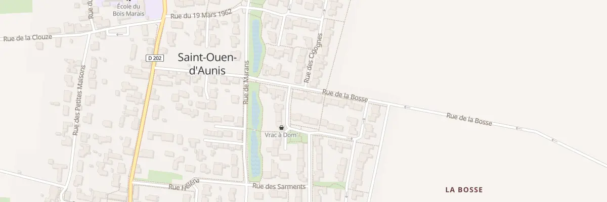 Plan du 34 Rue de la Bosse à Saint-Ouen-d’Aunis