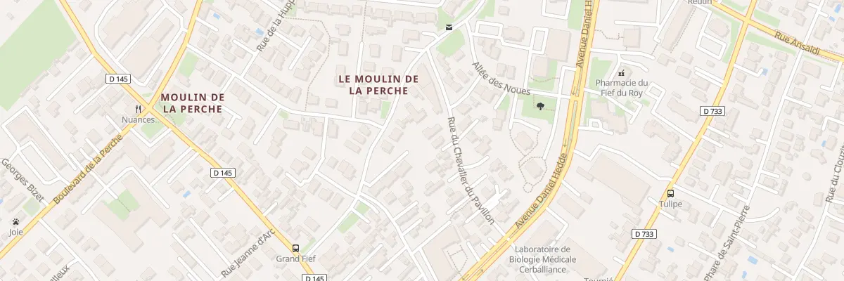 Plan du 40 Rue Chevalier du Pavillon à Royan