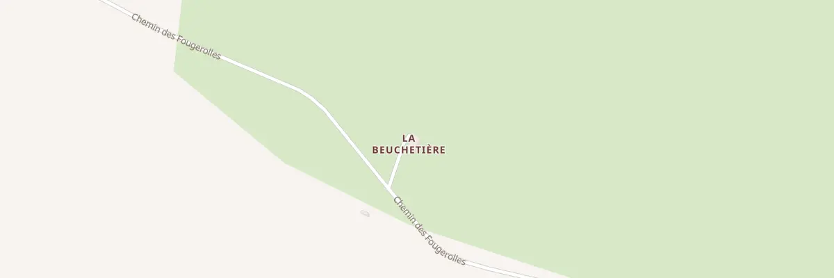Plan du 1172 Che des Fougerolles à Saint-Pierre-des-Landes