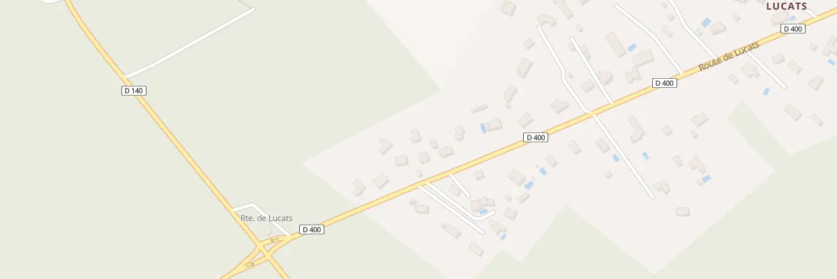 Plan du 241 Rte de Lucats à Parentis-en-Born