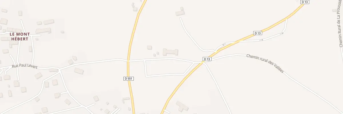 Plan du 1 La Vallee à Domjean