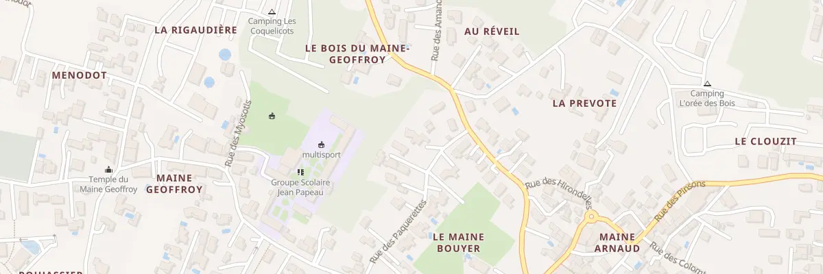 Plan du 24 Rue des Pâquerettes à Royan