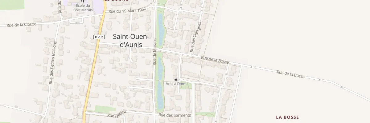 Plan du 36 Rue de la Bosse à Saint-Ouen-d’Aunis