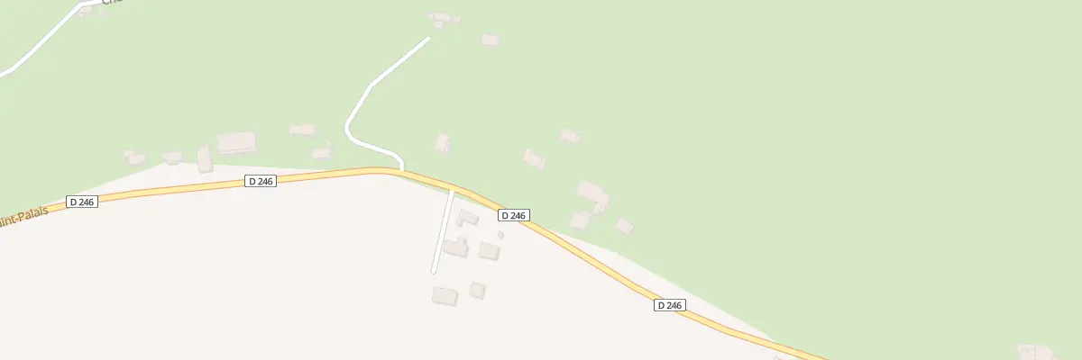 Plan du 2245 Rte de Saint-Palais à Ilharre