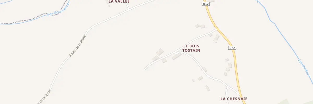 Plan du 5048 Le Bois Tostain à Sainte-Marie-Outre-l’Eau