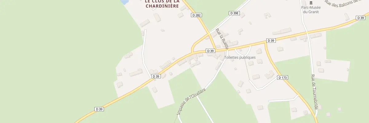 Plan du 1936 Rte du Granit à Saint-Michel-de-Montjoie
