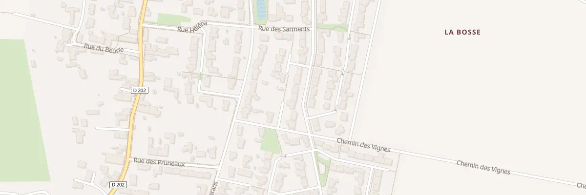 Plan du 8 Rue des Vignerons à Saint-Ouen-d’Aunis