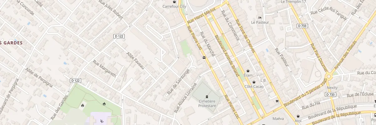 Plan du 22 Rue des Fauvettes à Royan
