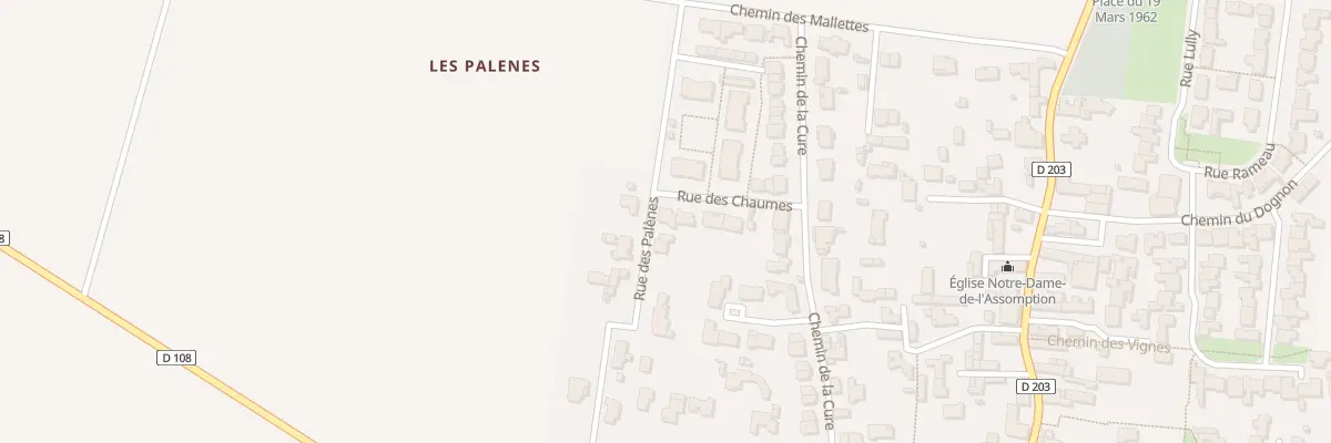Plan du 7 Lot Les Palenes à Clavette