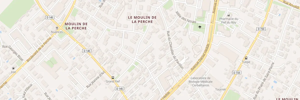 Plan du 11 Av du Grand Fief à Royan