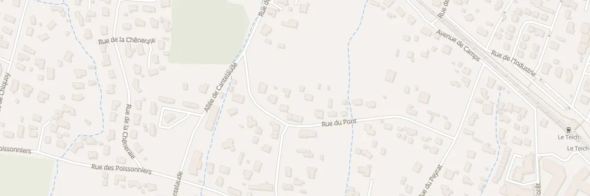 Plan du 18 Rue du Pont au Teich