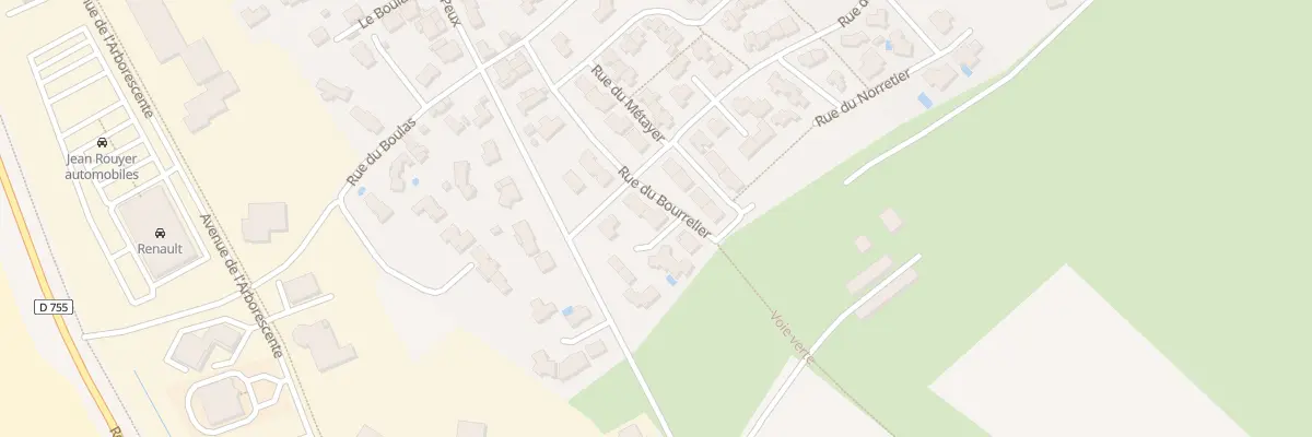 Plan du 16 Rue du Bourrelier aux Herbiers