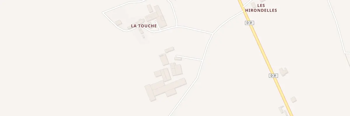 Plan du 12 La Touche à Landivy
