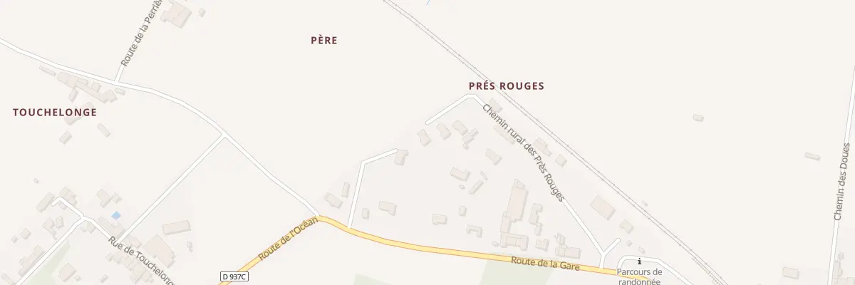 Plan du 260 Che des Prés Rouges à Saint-Laurent-de-la-Prée