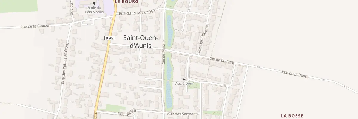 Plan du 40 Rue de la Bosse à Saint-Ouen-d’Aunis