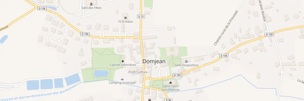 Plan du 5 Rue Dame Gonnor à Domjean