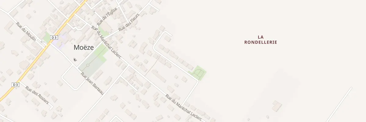 Plan du 22 Rue de la Rondellerie à Moëze