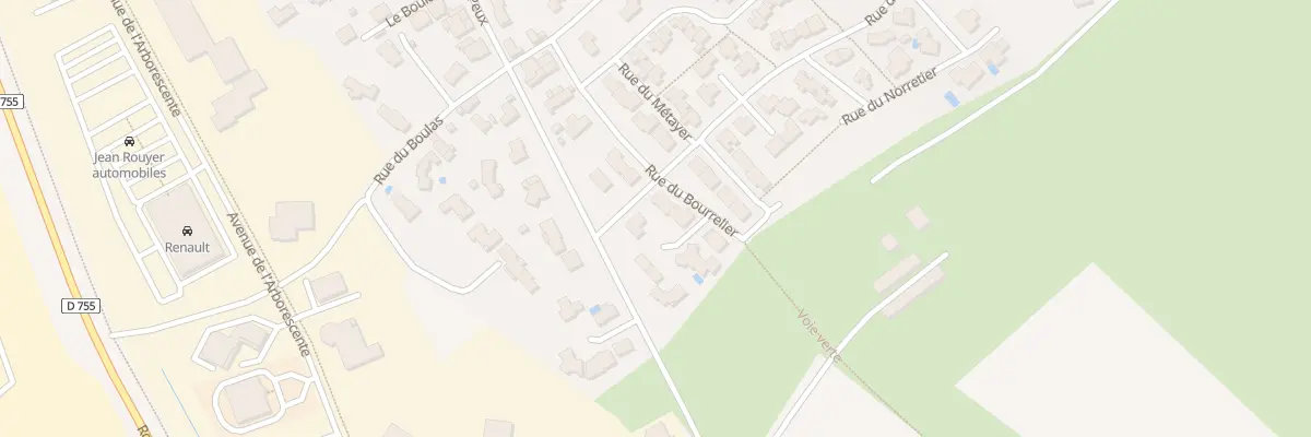 Plan du 14 Rue du Bourrelier aux Herbiers