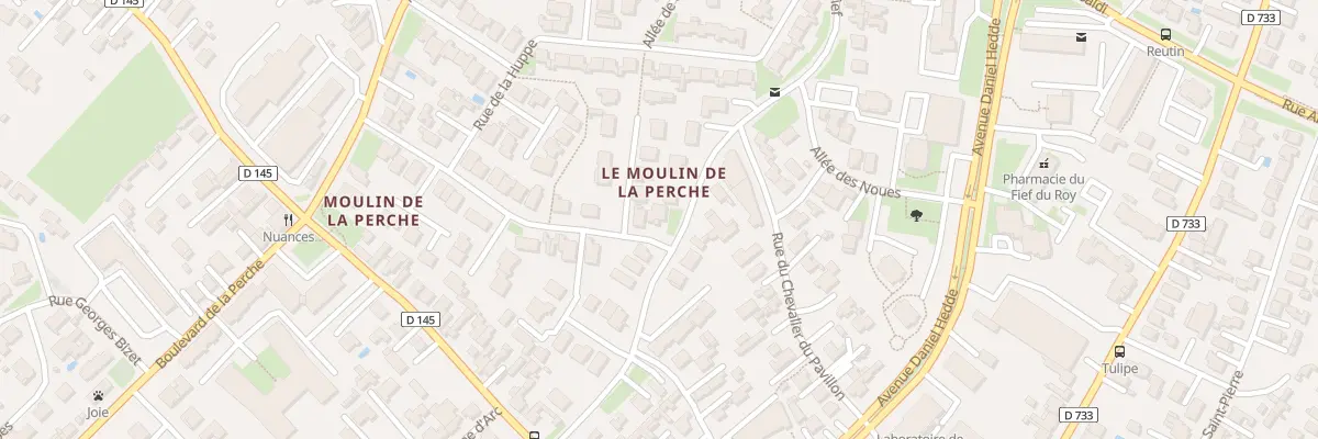 Plan du 16 Av du Grand Fief à Royan