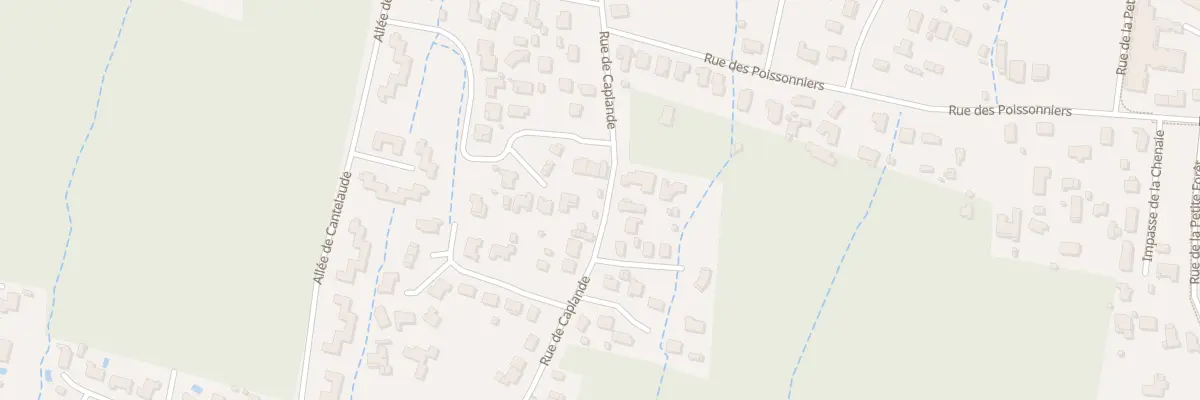 Plan du 6 Rue du Caplande au Teich