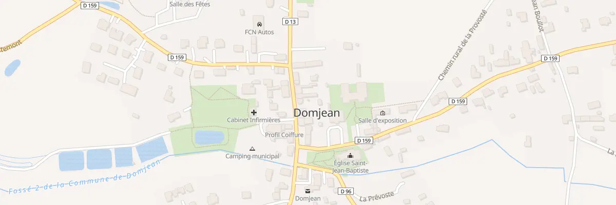 Plan du 7 Rue Dame Gonnor à Domjean