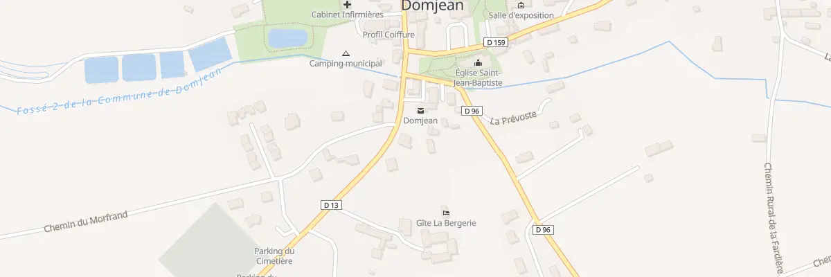 Plan du 23 Rue Dame Gonnor à Domjean