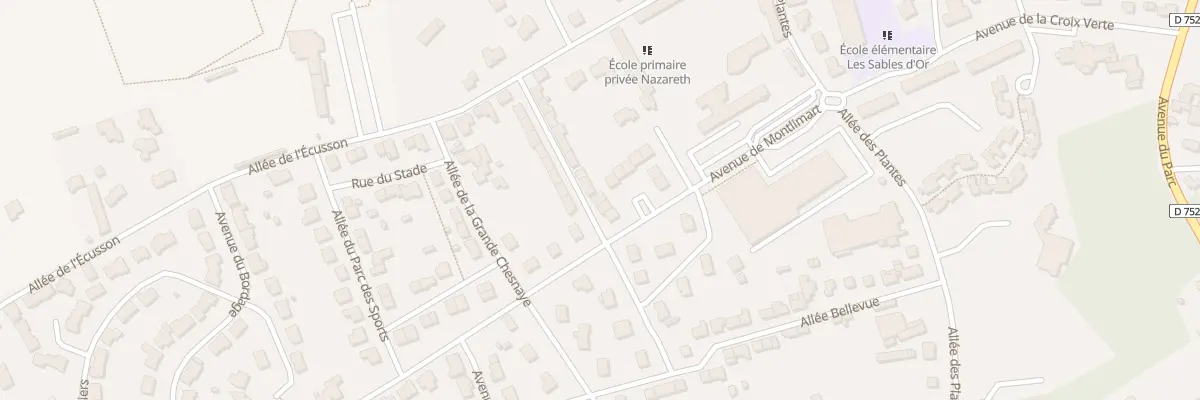 Plan du 16 Av de Montlimart à Montrevault-sur-Èvre