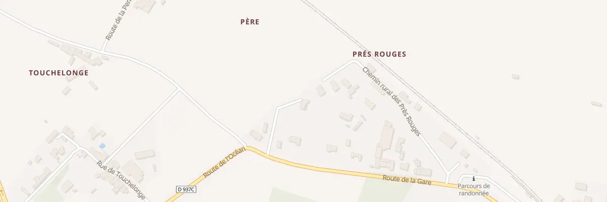 Plan du 476A Rte de la Gare à Saint-Laurent-de-la-Prée