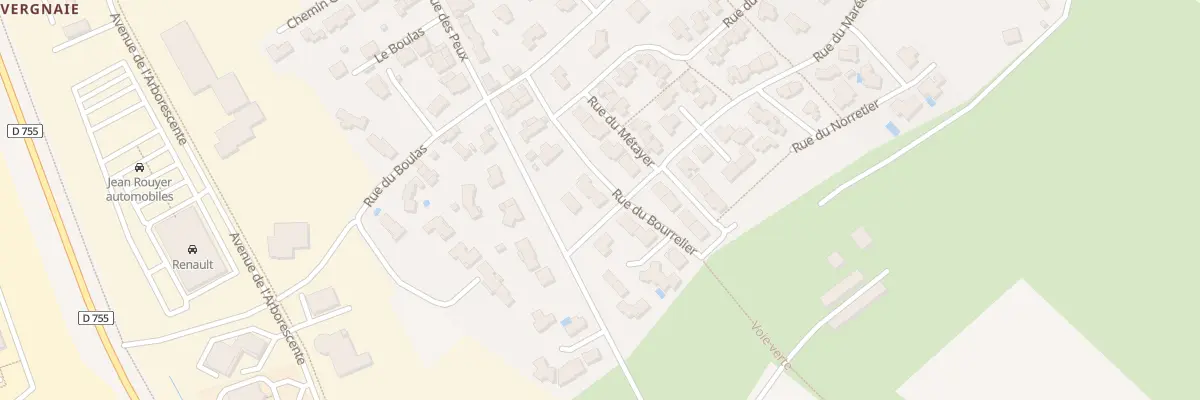 Plan du 12 Rue du Bourrelier aux Herbiers