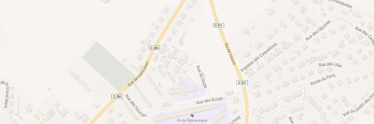 Plan du 9 Rue du Stade à Condé-sur-Vire