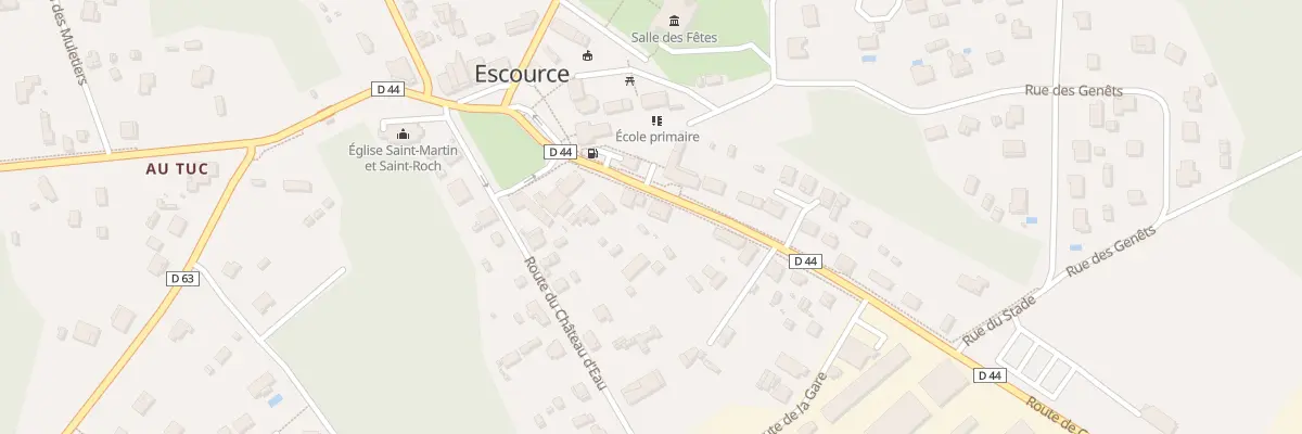 Plan du 4 Rte de Cap de Pin à Escource