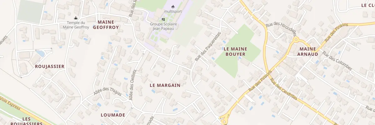 Plan du 4 Rue des Pâquerettes à Royan